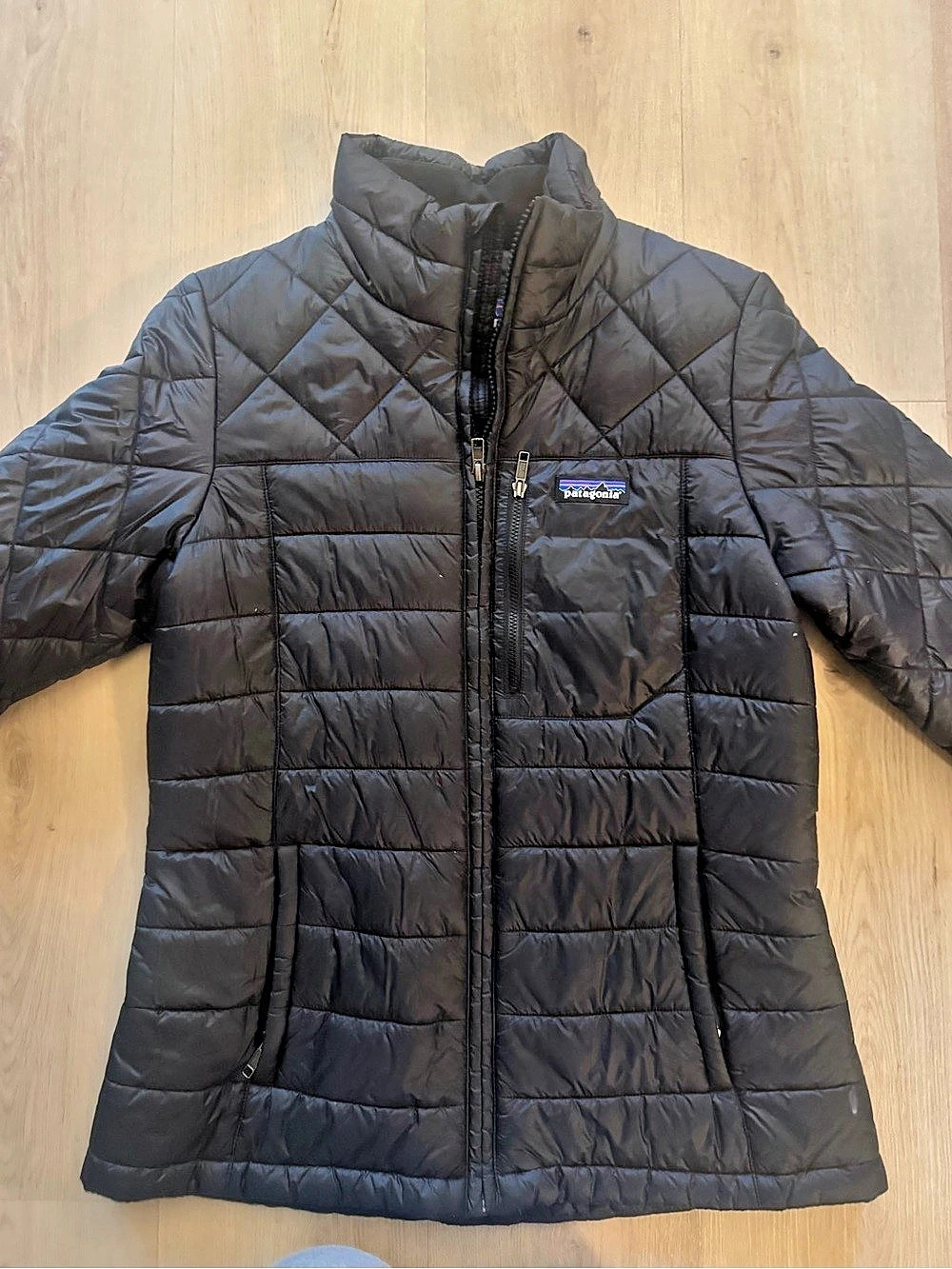Patagonia Nano Puff Jacket Women's Quilted Puffer Black Medium
